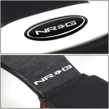 NRG Innovations RST-001WT Reinforced Steering Wheel (320mm Sport Steering Wheelwith White Trim)