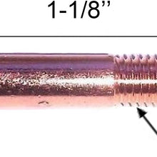 Mig Welding gun accessory 0.035" kit for Miller Millermatic M-10,M-15 and Hobart H-9 H-10: 20pcs Contact Tips 000-068 0.035" + 2pcs gas nozzles 169-715 1/2"+ 2pcs gas diffusers 169-716