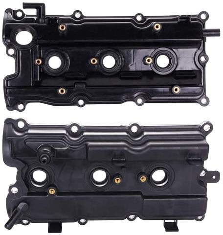 TUPARTS Left/Right Valve Cover Kit fit for 02 03 04 for N-issan Maxima Altima Murano Quest I35 Replace 132647Y000 Passenger Side Engine Valve Cover Gaskets2