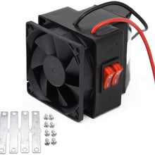Wavel 12/24 V Heater Fan Replacement Interior Dual Switch Car Heating 200W Defroster Defogger Portable