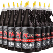 Nitro Gear NPLUBE-CASE-FSJK Fits 80W-140 Synthetic Plus Gear Oil GL5 12 Quarts Case Nitro Gear & Axle NPLUBE-CASE