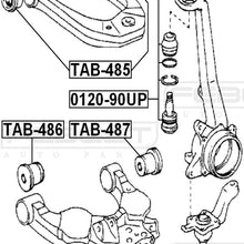 FEBEST TAB-486 Front Lower Arm Bushing