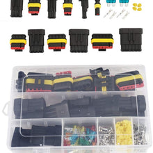 ESUPPORT 1-6 Pin Way Car Motor Waterproof Electrical Connector Terminals Cable Plug Socket Kit Wire AWG Gauge Marine Blade Fuse Box