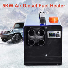 Lorchwise Diesel Air Heater,5KW 12V/24V Car Heater,Diesel Air Heater, Parking Heater with LCD Display and Remote Control for Car,Truck,Bus,Ship, Camping