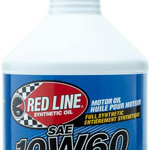 Red Line 11704-12PK 10W60 Motor Oil, 1 Quart, 12 Pack