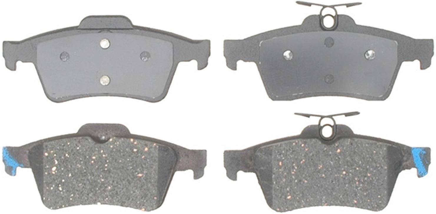 ACDelco 14D1095CH Advantage Ceramic Rear Disc Brake Pad Set with Hardware