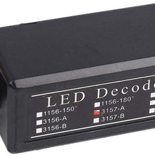 uxcell 2pcs 3157 LED Turn Signal Light Canbus Error Resistor Canceller Decoder 50W DC 12V 8R