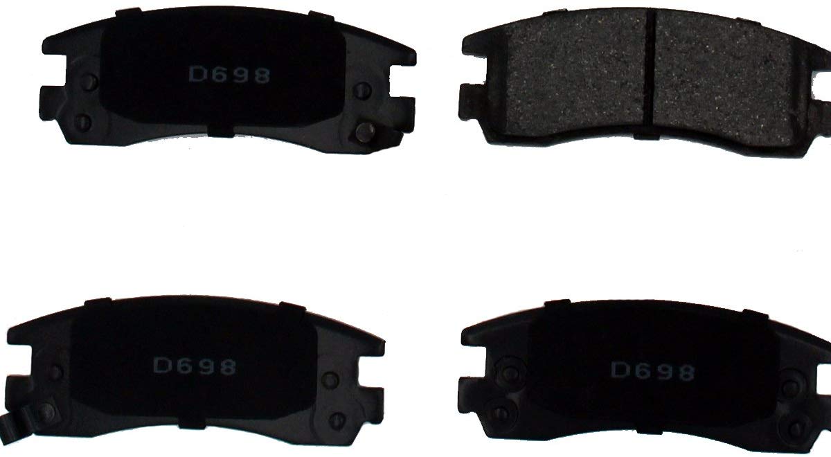 OE·Fit D698 Ceramic Disc Brake Pad Rear