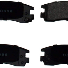 OE·Fit D698 Ceramic Disc Brake Pad Rear