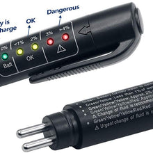 HZGrille 2 Pc Auto Brake Diagnostic Testing Tool for DOT3 DOT4 DOT5.1 Brake Fluid, for All Brands of Cars