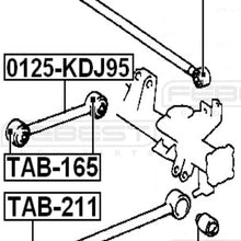 FEBEST TAB-169 Arm Bushing for Track Control Arm