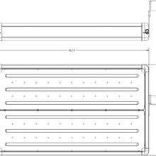 TeraFlex 4820010 N-RNUM/Black JK Adjustable Height Rear Cargo Storage Rack Panels, 1 Pack