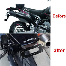 Xitomer DRZ400S/ SM Tail Tidy, Fender Eliminator for SUZUKI DRZ400S 2000-2019, DRZ400SM 2005-2019, with LED Tail light/License Plate Light and Blinker, Compatible with OEM