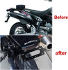 Xitomer DRZ400S/ SM Tail Tidy, Fender Eliminator for SUZUKI DRZ400S 2000-2019, DRZ400SM 2005-2019, with LED Tail light/License Plate Light and Blinker, Compatible with OEM