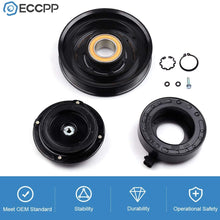 ECCPP A/C Compressor with Clutch fit for 2003-2008 Honda Odyssey Honda Accord Pilot MDX Acura TL CO 10736C