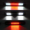 Partsam High Mount Stop Light 3rd Third Brake Light Replacement for Chevrolet Silverado/GMC Sierra 1999-2006 1500 2500 HD 3500 Center Mount Rear Top Cab Roof Cargo Lamp Chrome Housing Smoke Lens