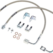 Rubicon Express RE1552 Front Stainless Steel Brake Line Set