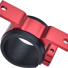 EVIL ENERGY 50mm car Oil/Fuel/Gas Pump Mounting Bracket Single Filter Clamp Cradle Black