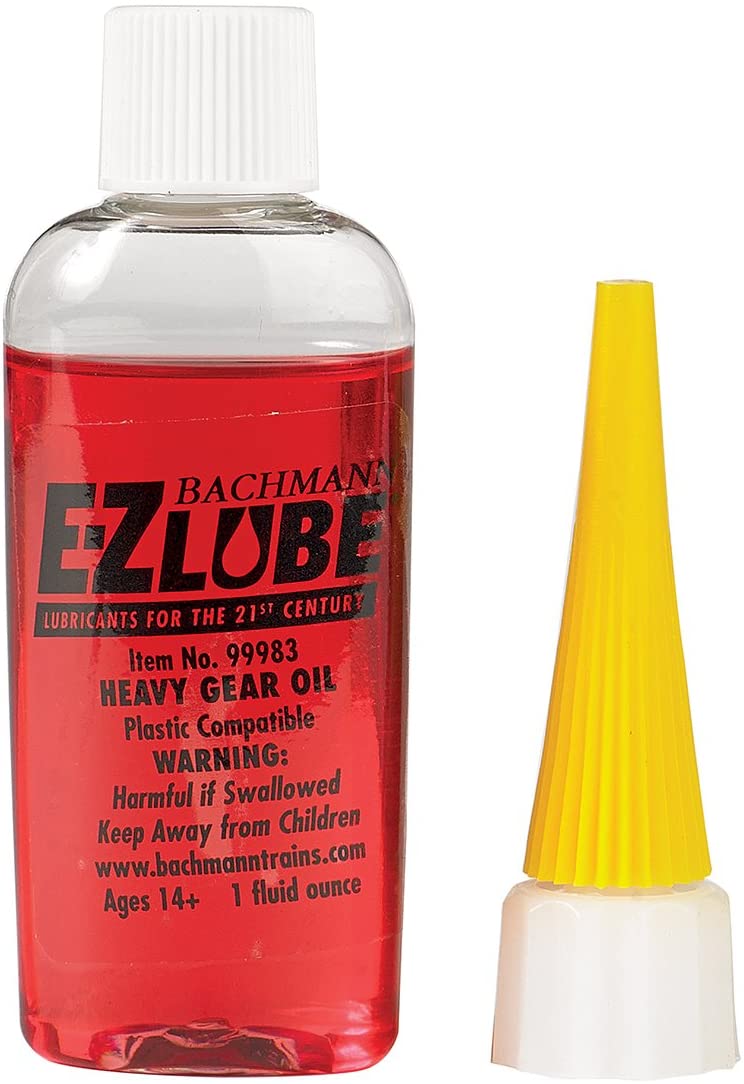 Bachmann Trains - E-Z LUBE - HEAVY GEAR OIL (1 fluid ounce) - For Use With All Scales