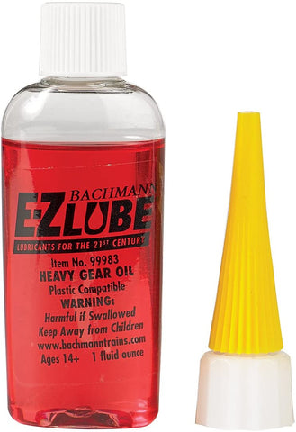 Bachmann Trains - E-Z LUBE - HEAVY GEAR OIL (1 fluid ounce) - For Use With All Scales