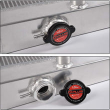 Full Aluminum Cooling Racing Radiator 2 Core Fits Replacement For Chevy Bel Air/Nomad/One0 55-57 Fifty Series/Two Ten Series/Del Ray V8 MT