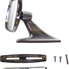 CIPA 18000 Universal Oblong Chrome Car Side Mirror