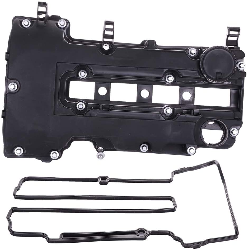 SCITOO 55573746 Engine Valve Cover with Gasket 2011-2016 for Chevrolet Cruze 1.4L l4 DOHC for Chevrolet Sonic for Buick Encore for Cadillac ELR Valve Cover Gasket Set