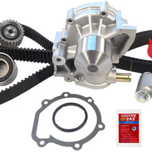 ACDelco TCKWP277A Professional Timing Belt and Water Pump Kit with Tensioner and 3 Idler Pulleys