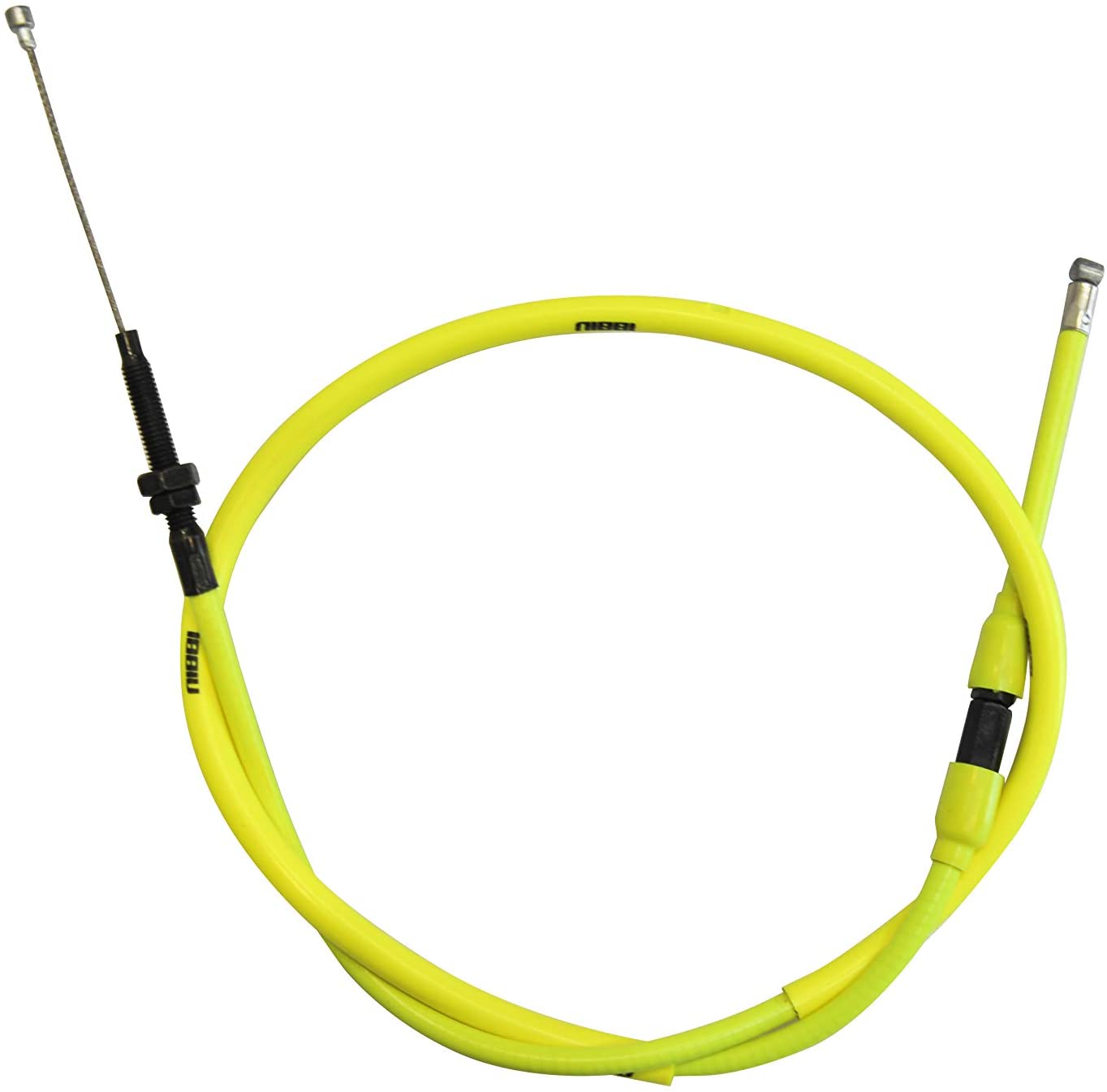 NIBBI Replacement Clutch Cable with Adjuster Dirt Bike Clutch Cable Motorcycle Clutch Cable 110 For NC engine 110CC 125CC 200CC 250CC Mini Bike Pit Bike MotorCross (yellow)