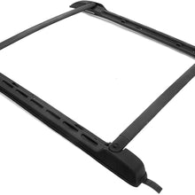 SnailAuto Black Roof Rack Cross Bars Set Fit for 2005-2020 Toyota-Tacoma Double Cab Luggage Carrier