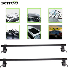 SCITOO fit for BMW 325xi 328i 328xi 540i Adjustable 48" Aluminum Roof Top Cross Bar Set Rock Rack Rail