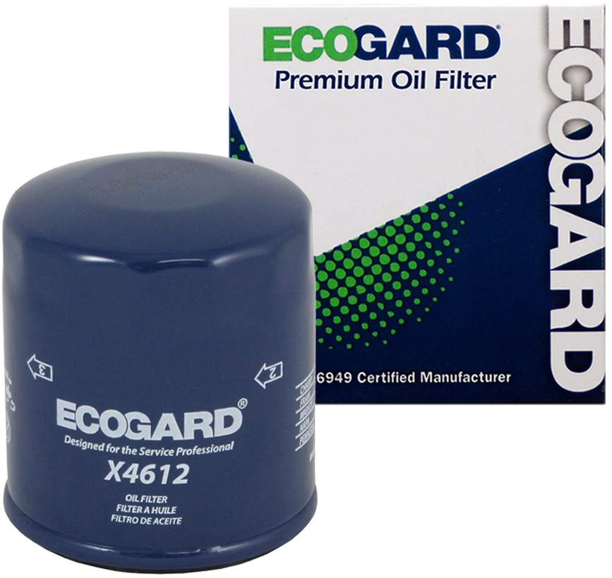 ECOGARD X4612 Premium Spin-On Engine Oil Filter for Conventional Oil Fits Chevrolet City Express 2.0L 2015-2018 | Ford Aspire 1.3L 1995-1997, Escort 1.8L 1991-1996