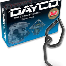 Dayco Heater Hose for 1997-2002 Ford Expedition 5.4L 4.6L V8 - Heater To Pipe HVAC Radiator Coolant Heating