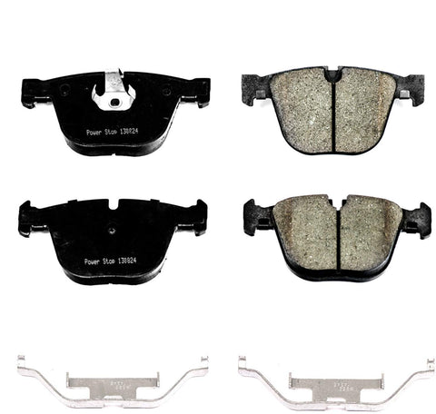Power Stop 17-919B, Z17 Rear Ceramic Brake Pads with Hardware