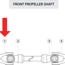 Caltric Front Drive Shaft Yoke and U-Joint Kit Compatible with Polaris Ranger XP 700 4X4 2005-2009