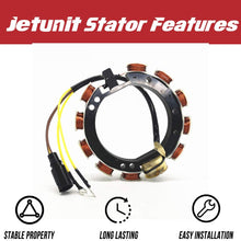 JETUNIT Stator 4Cyl 9Amp For Johnson Evinrude 1988-1998 65-115HP 583340 583536 763767 173-3536