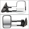DNA Motoring TWM-020-T111-CH+DM-SY-022 Pair of Towing Side Mirrors + Blind Spot Mirrors