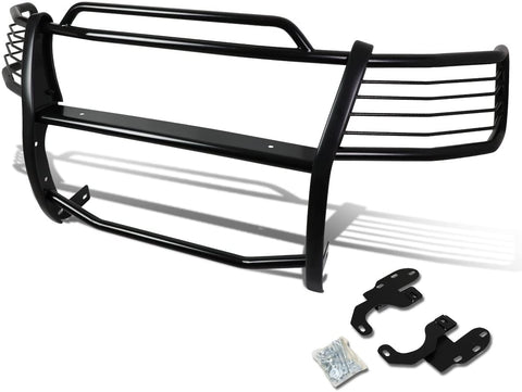 Replacement for Ford Expedition / F150 / F250 2WD Front Bumper Protector Brush Grille Guard (Black)