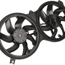 OCPTY Replacement Cooling Fan Assembly for 2013 2014 2015 2016 2017 2018 for Infiniti JX35 QX60 for Nissan Pathfinder