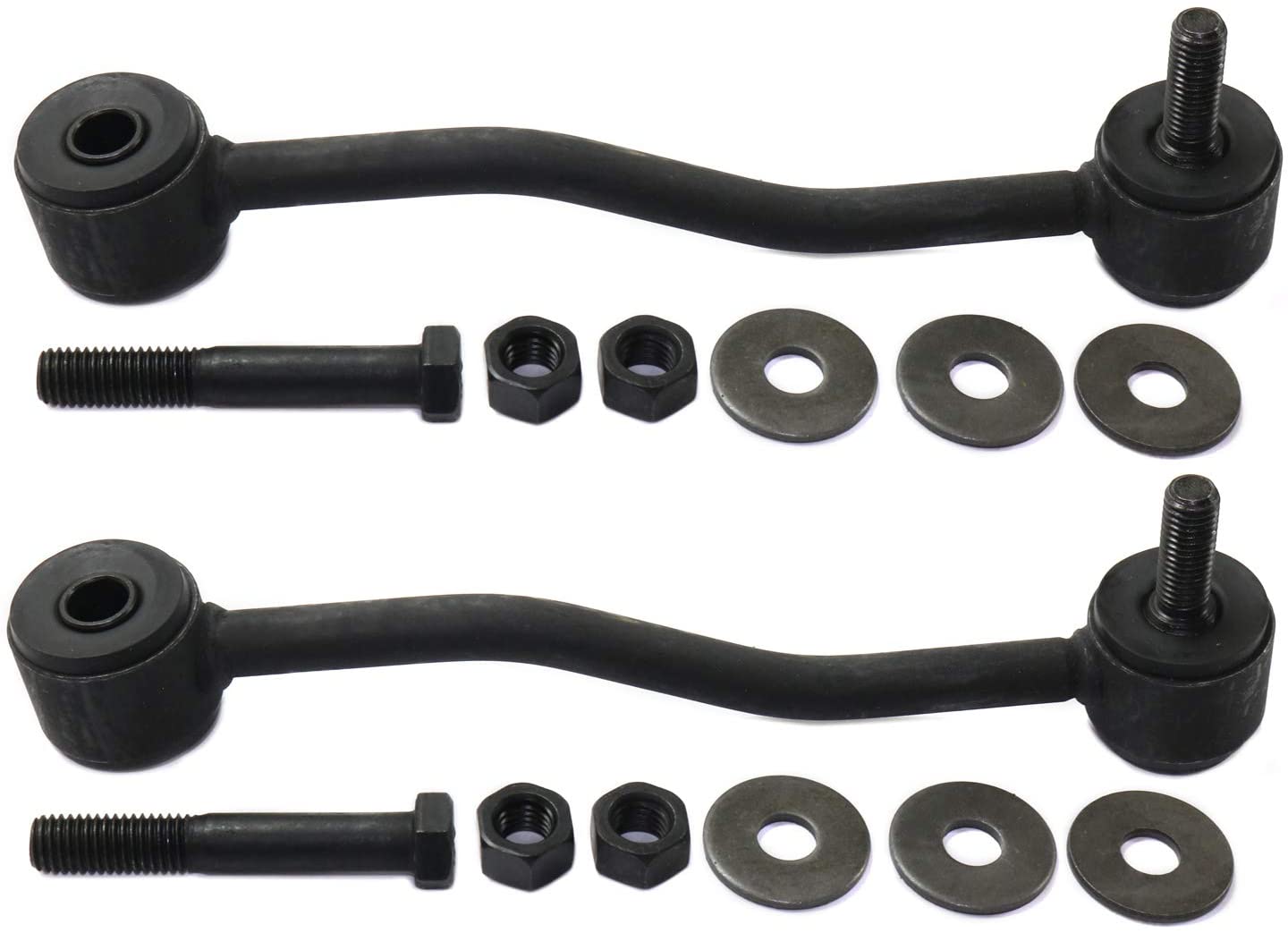 Sway Bar Link Compatible with 1999 Ford F-250 Super Duty Set of 2 Front Passenger and Driver Side