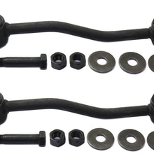 Sway Bar Link Compatible with 1999 Ford F-250 Super Duty Set of 2 Front Passenger and Driver Side