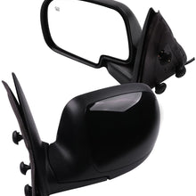SCITOO Door Mirrors Left and Right Side Fit 2002 for Chevy Avalanche/Suburban 1500/2500/Tahoe for GMC Yukon XL 1500/2500/Yukon with Power Heated Manual Folding- Pair
