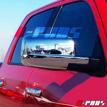 A-PADS 2 Chrome Mirror Covers for Dodge RAM 1500 2009-2015 / RAM 2500+3500 2010-2014 - Full Mirrors, Without Signal Fit