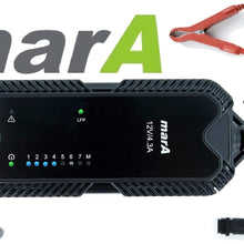 marA Power SCC-61A065 12V 4.3A Pro Smart Battery Charger Snow Cold Weather Maintainer AGM 14.7V for LiFePO4 LFP Batteries, Waterproof Auto Battery Capacity Check, Automotive Car Motorcycle ATV Boat