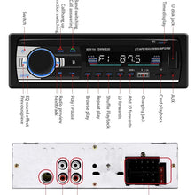 Multimedia Car Stereo – Single Din LCD, BT Audio and Calling, Built-in Microphone,FM Radio Receiver, MP3 Player, WMA, USB, Auxiliary Input, Wireless Remote Control