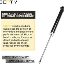 OCPTY Rear 341814 71332 Shock Absorbers Struts Fit for 2000 2001 2002 2003 2004 2005 2006 2007 2008 2009 for Audi A4,2000 2001 2002 2003 2004 2005 2006 2007 2008 2009 for Audi A4 Quattro Pack of 2