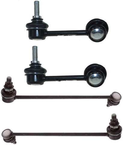 Detroit Axle - 4PC Front and Rear Stabilizer Sway Bar Links for 2007-2012 Nissan Altima - [2009-2014 Murano FWD] - 2009-2014 Maxima - [2013 Altima Coupe]