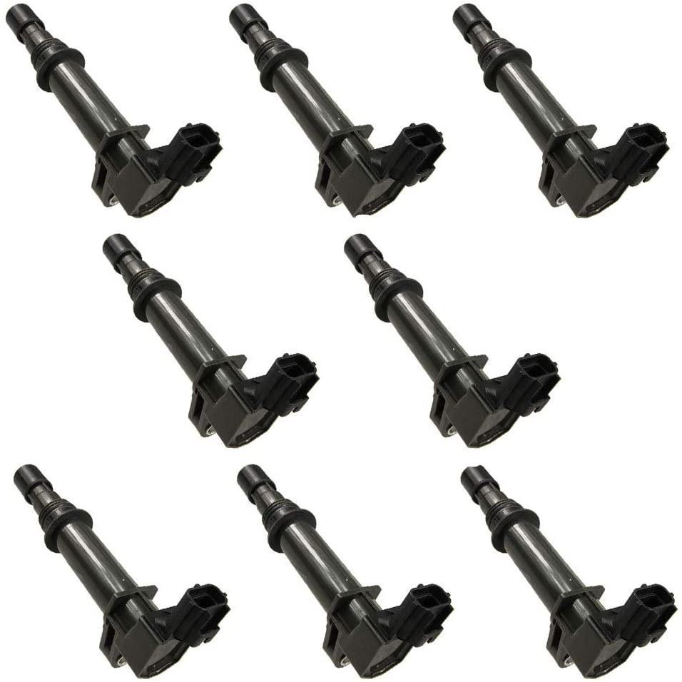 8 PCS Ignition Coil For V8 V6 4.7L 3.7L 00-08 DAKOTA DURANGO / 02-08 RAM 1500/07-08 NITRO - 06-08 COMMANDER / 99-08 GRAND CHEROKEE / 02-08 LIBERTY - 07-07 ASPEN - 06-08 RAIDER