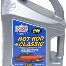 Lucas Oil 10679-3PK 10W-30 Petroleum Oil - 5 Quart Jug, (Case of 3)
