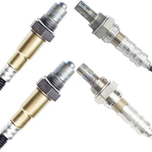 higherbro 4x Air Fuel Ratio Oxygen O2 Sensor 1 & 2 for Nissan Xterra Frontier Pathfinder 2005 2006 4.0L Upstream + Downstream